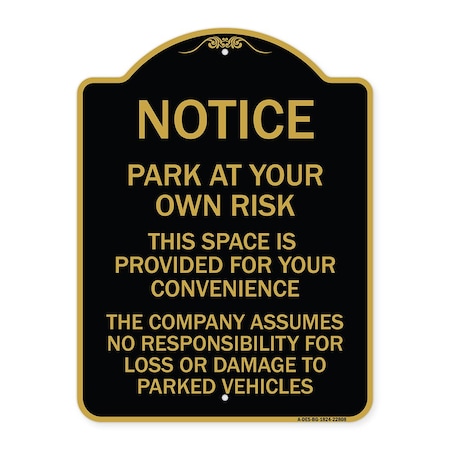 Signmission This Space Is Provided for Your Convenience the Company Assumes No Responsibility for, BG-1824-22808 A-DES-BG-1824-22808